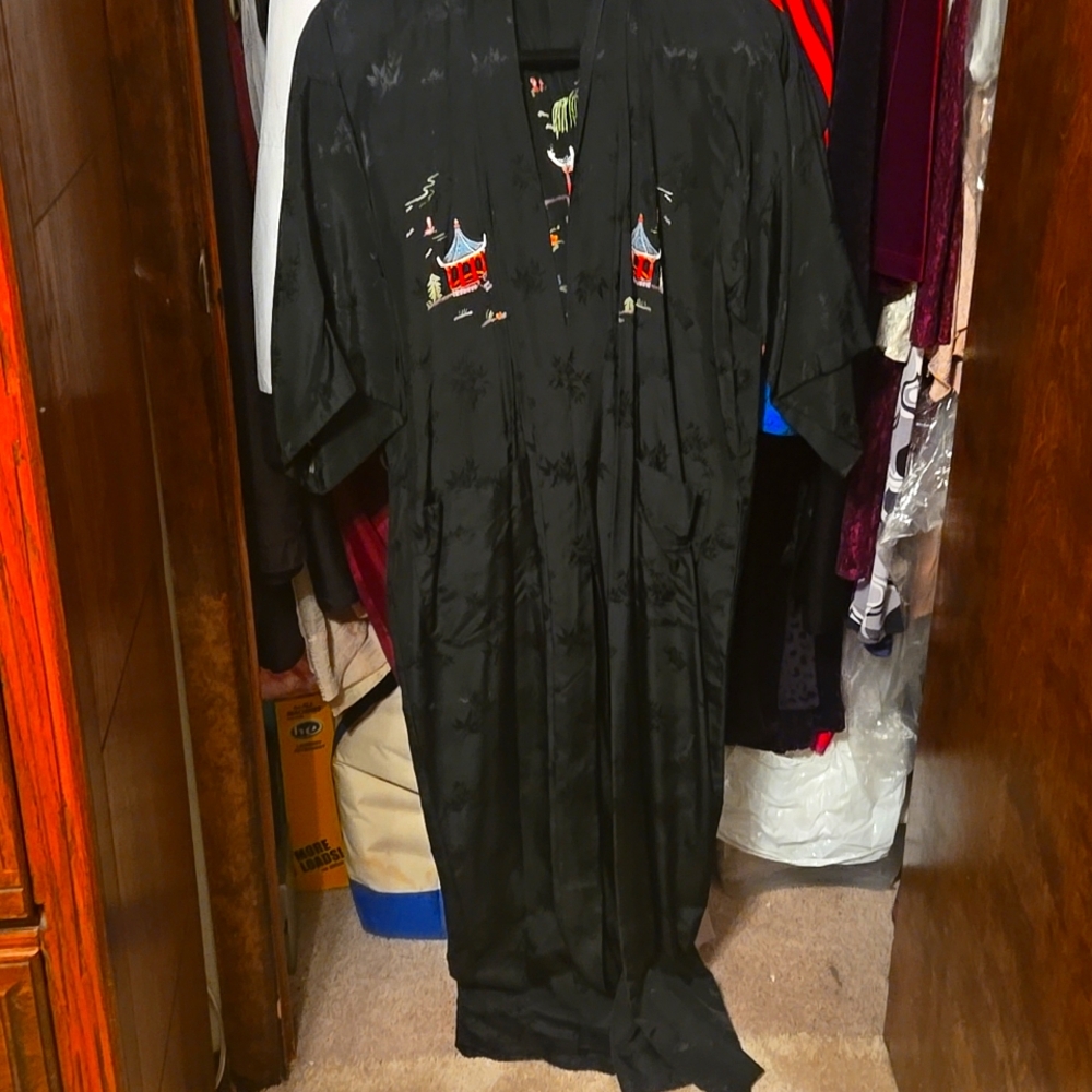 Hand stitched Chinese robe